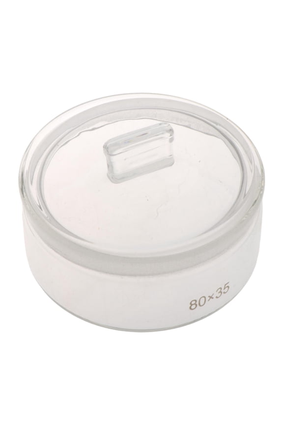 Watch Oil Tool Watch Oiler Cup Container Case Lightweight with Lid Thicken Glass 8cmx3.5cm
