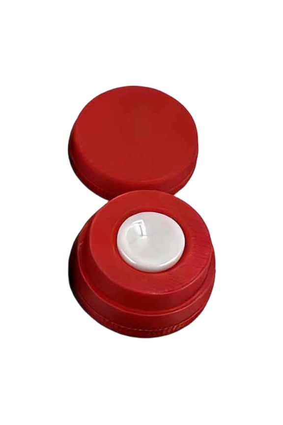 Watch Oiler Dish Maintenance Watch Repair Accessory with Cover Watch Repair Tool Red
