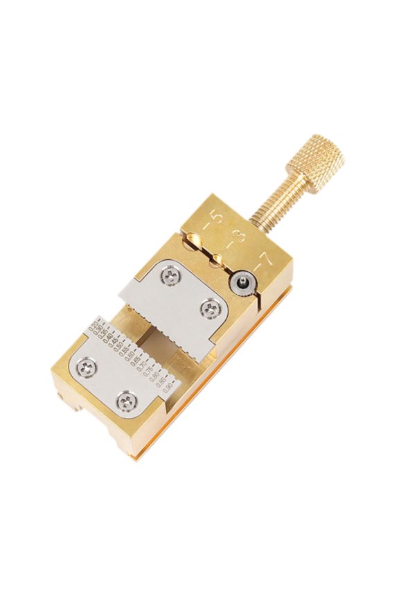 Watch Repair Tool Handle Wheel Head Vise Clamp Metal Vise Holder Watchmaker Tool 0.2 to 1.3mm