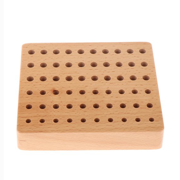 FVDPWYE Watch Repair Tool Holder 60 Holes Storage Case Box Seat Base Stable Professional