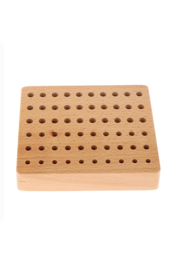 Watch Repair Tool Holder 60 Holes Storage Case Box Seat Base Stable Professional
