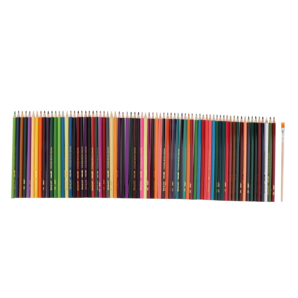 FVDPWYE Watercolor Colored Pencils Water-soluble Set, Watercolor Pencils Drawing Pencils 72pcs
