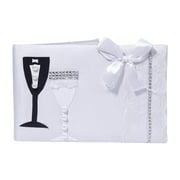 FVDPWYE Wedding Guest Book 38 Pages ,Portable Visitor Register Sign Sign Name Guest Book Style D
