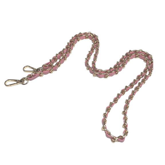 FVDPWYE Women Chain Strap Handle Replacement for Purse Clutch DIY Accessories APink