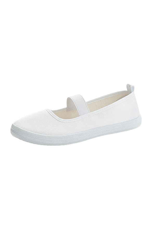 Women Nursing Shoes Nurse Workwear Slip Resistant Casual Slip On Flat Shoes 38