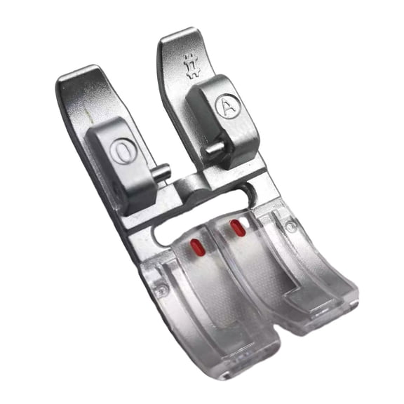 FVDPWYE Zig Zag Presser Foot Adjustable Guide Foot for Edge Stitch Foot with Idt Darning