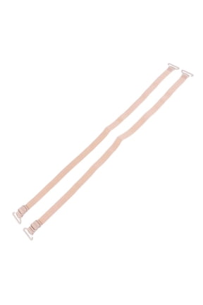 '-slip Bra Straps Adjustable Replacement Shoulder Straps - Beige, as