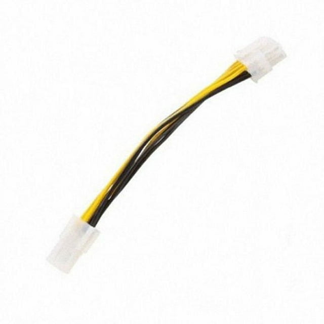 Fvh 10cm 4pin To 8 Pin Eps 12v Atx Motherboard Power Supply Adapter Converter Cable 3329