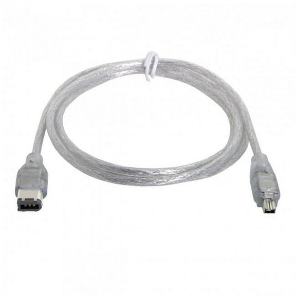 FVH 1394 6Pin to Firewire 400 IEEE 1394 4 Pin Male iLink Adapter Cord Cable for Camera Camcorder
