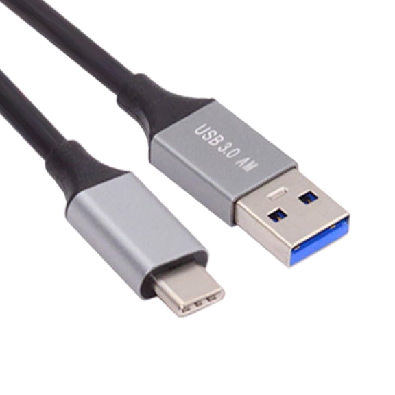 FVH 50cm 10Gbps USB 3.1 Type C Male to USB3.0 Type A Male Data Power Cable 5V3A for Laptop Phone Disk