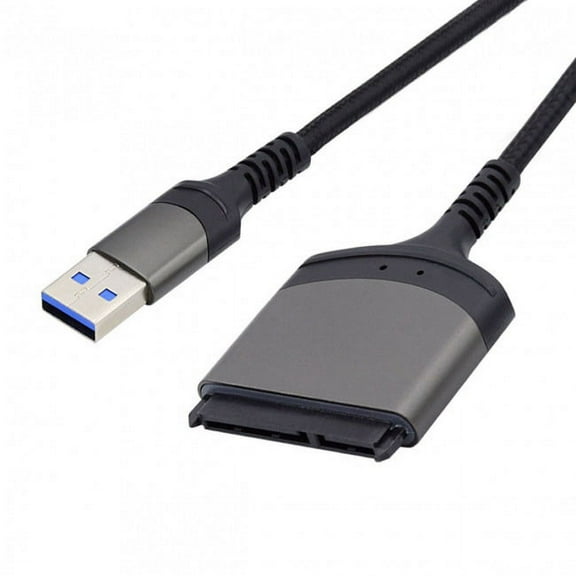 FVH 5Gbps USB 3.0 Type-A to SATA 22 Pin Adapter Cable for 2.5" Hard Disk Driver SSD