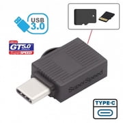 FVH 5Gbps USB 3.0 Type C USB-C to Micro SD SDXC TF Card Reader Adapter for Laptop Tablet Phone
