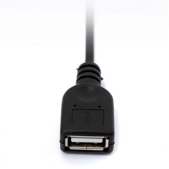 FVH 5V USB Female to DC Power Jack 5.5 2.1mm Charge Adpter Cable for Cell Phone Tablet