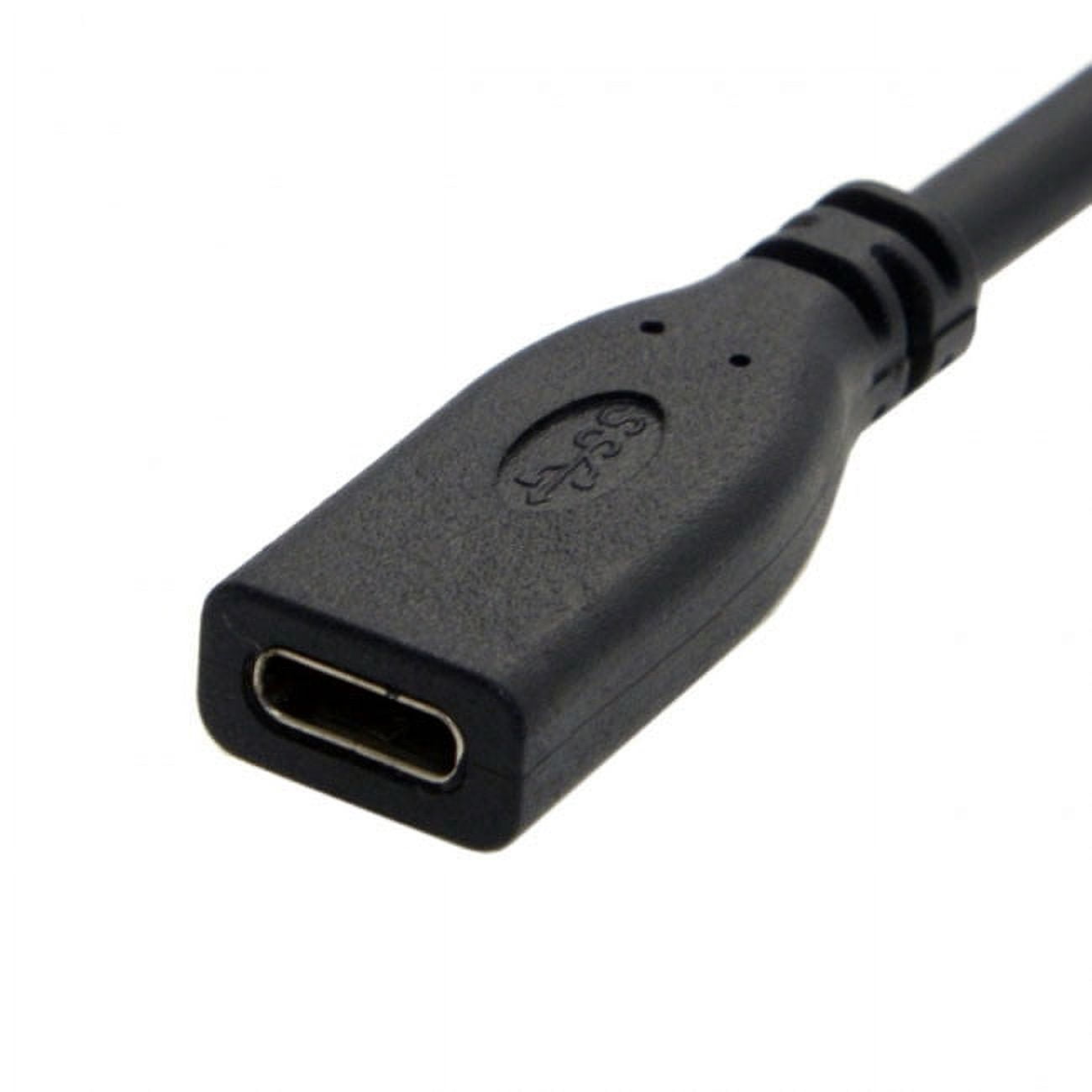 FVH 90 Degree Right Angled USB-C USB 3.1 Type C Male to Female ...