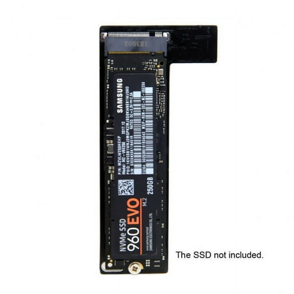 FVH M.2 NGFF M-Key NVME SSD Convertor Card for 2014 Macbook Mini A1347 MEGEN2 MEGEM2 MEGEQ2