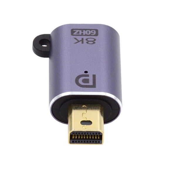 FVH Mini DisplayPort 1.4 Male to Mini DP Female 8K 60hz Adapter Ultra-HD UHD 4K 144hz 7680*4320 for Video PC Laptop Monitor