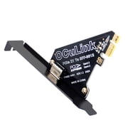 FVH PCI-Express 4.0 PCIE 1x to Oculink SFF-8612 SFF-8611 Host Card for U.2 SSD eGPU External Graphics Card Dock
