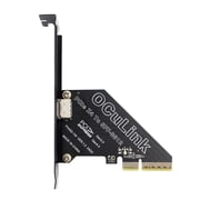 FVH PCI-Express 4.0 PCIE 4x to Oculink SFF-8612 SFF-8611 Host Card for U.2 SSD eGPU External Graphics Card Dock