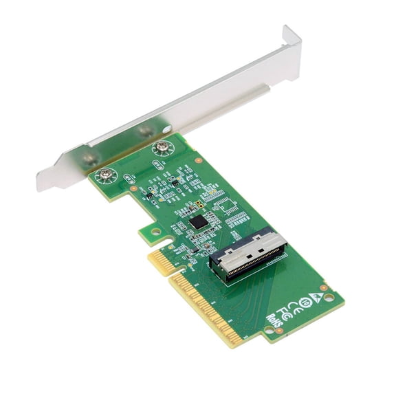 FVH PCIE5.0 PCI-Express 8x to MCIO 8i Mini Cool Edge IO SFF-TA-1016 VROC Adapter for Mainboard SSD Graphics Card