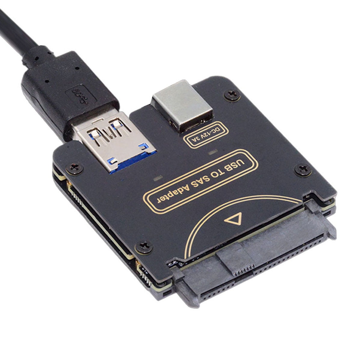 FVH SFF-8482 SAS 29Pin to USB 3.0 5Gbps Hard Disk Drive Raid