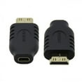 thumbnail image 1 of FVH Type D Micro HDMI Socket Female to Type-C Mini HDMI 1.4 Male Convertor Adapter, 1 of 7