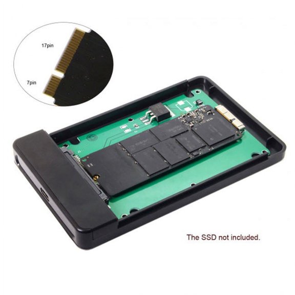 FVH USB 3.0 to 2012 Macbook Pro Retina A1425 A1398 MC975 MC976 MD212 MD213 ME662 ME664 ME665 SSD 17+7Pin Case