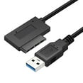 thumbnail image 1 of FVH USB 3.0 to 7+6 13pin Slimline Sata Adapter Cable for Laptop Cd DVD Rom Optical Drive, 1 of 5