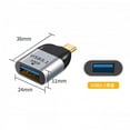 thumbnail image 1 of FVH USB 3.1 Type C Male Host to USB3.0 Type A Female OTG Data 10Gbps Adapter for Laptop Phone, 1 of 7