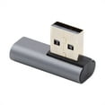 thumbnail image 1 of FVH USB-C Type C Female Low Profile 90 Degree Right Angled to USB 3.0 A Male Data Adapter for Laptop Desktop, 1 of 1