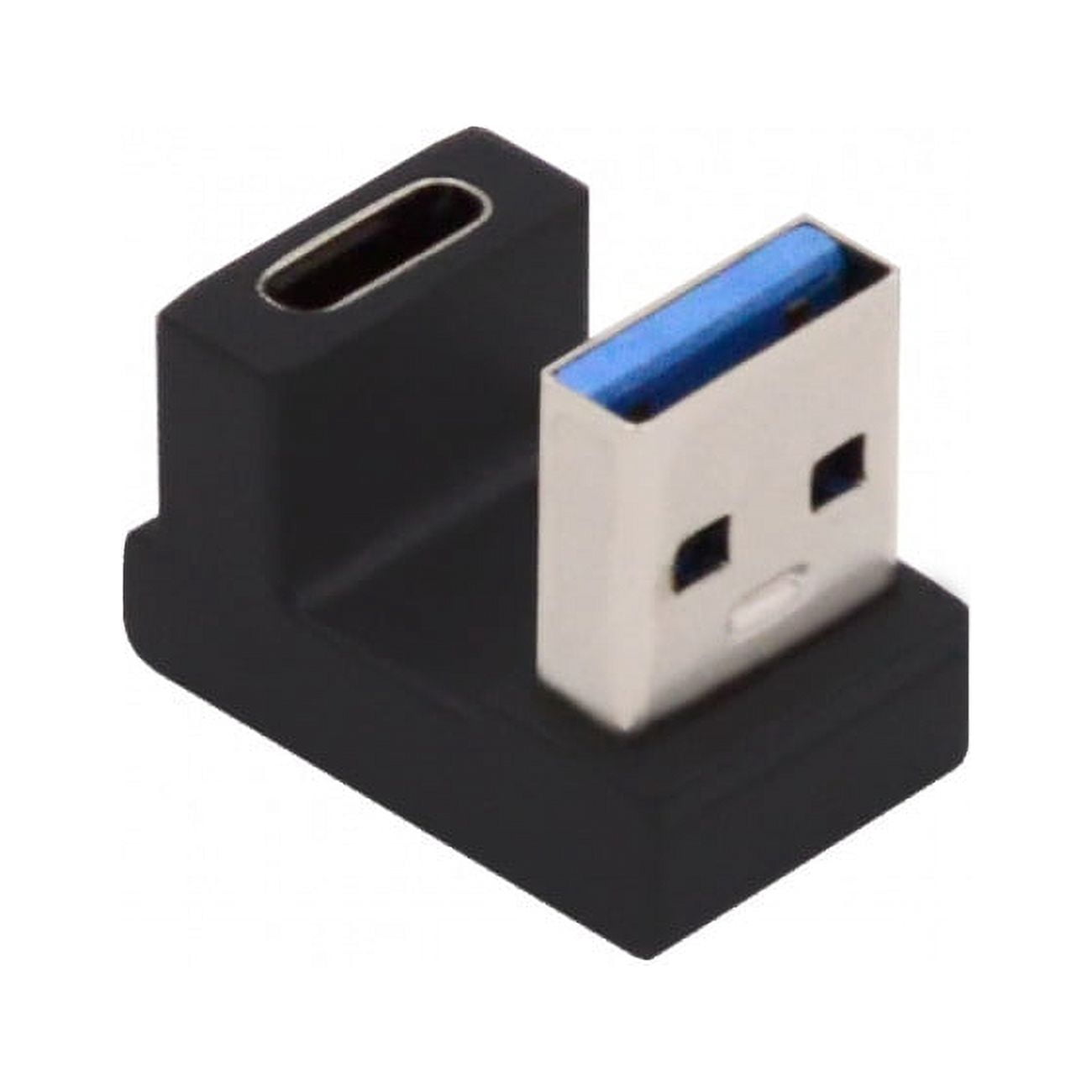 FVH USB-C Type C Female Opposite U Shape Back Angled to USB 3.0 A Male ...