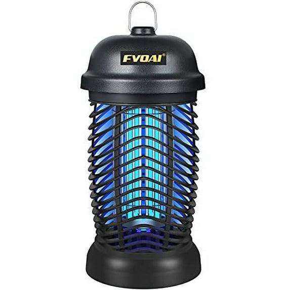 FVOAI Bug Zapper Outdoor, Electronic Mosquito Zapper Insect Trap for Outdoor and Indoor, Mosquito Killer Fly Trap for Patio (Black)
