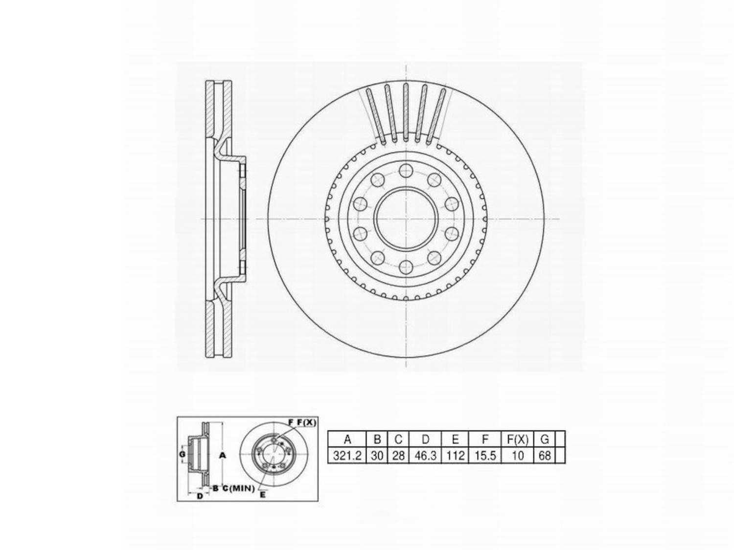 FVP Professional 662909 FVP Premium Replacement Coated