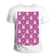 FVQL Easter Bunny Animals Big and Tall Cotton White Men's T Shirts