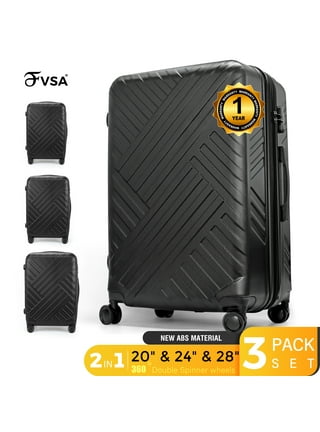 U.S. Traveler Forza Navy Softside Rolling Suitcase Luggage Set (2-Piece)  US08141N - The Home Depot