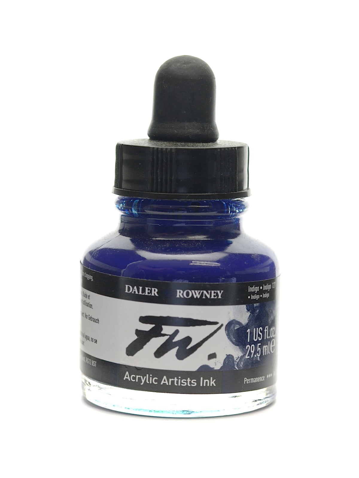 FW Artists' Ink indigo, 1 oz. (pack of 3) - Walmart.com