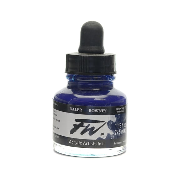 FW Artists' Ink indigo, 1 oz. (pack of 3)