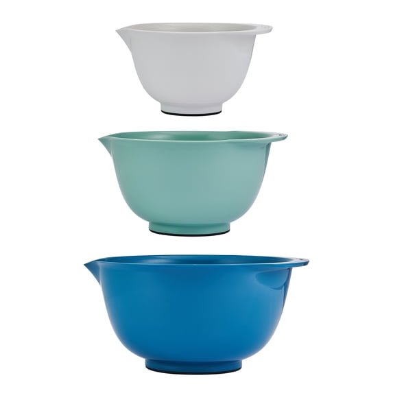 Farberware Professional Nesting Mixing Bowls with Non-Slip Base, Set of 3