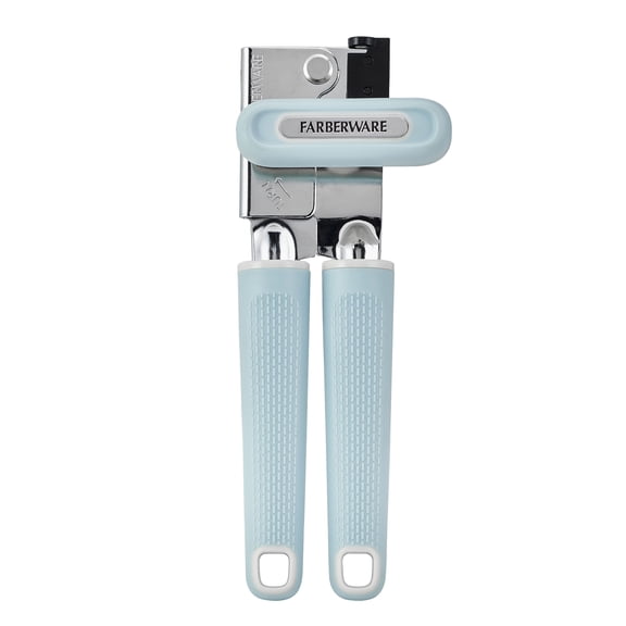 Farberware Soft Grips Can Opener Slate Blue with Gray Accents