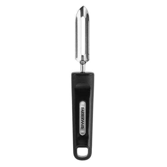 Farberware Professional Stainless Steel Swivel Peeler with Black Handle