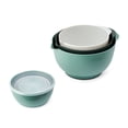 thumbnail image 1 of Farberware Professional Prep and Mixing Bowl Set with Lids Assorted Green, Gray (11-Piece), 1 of 12