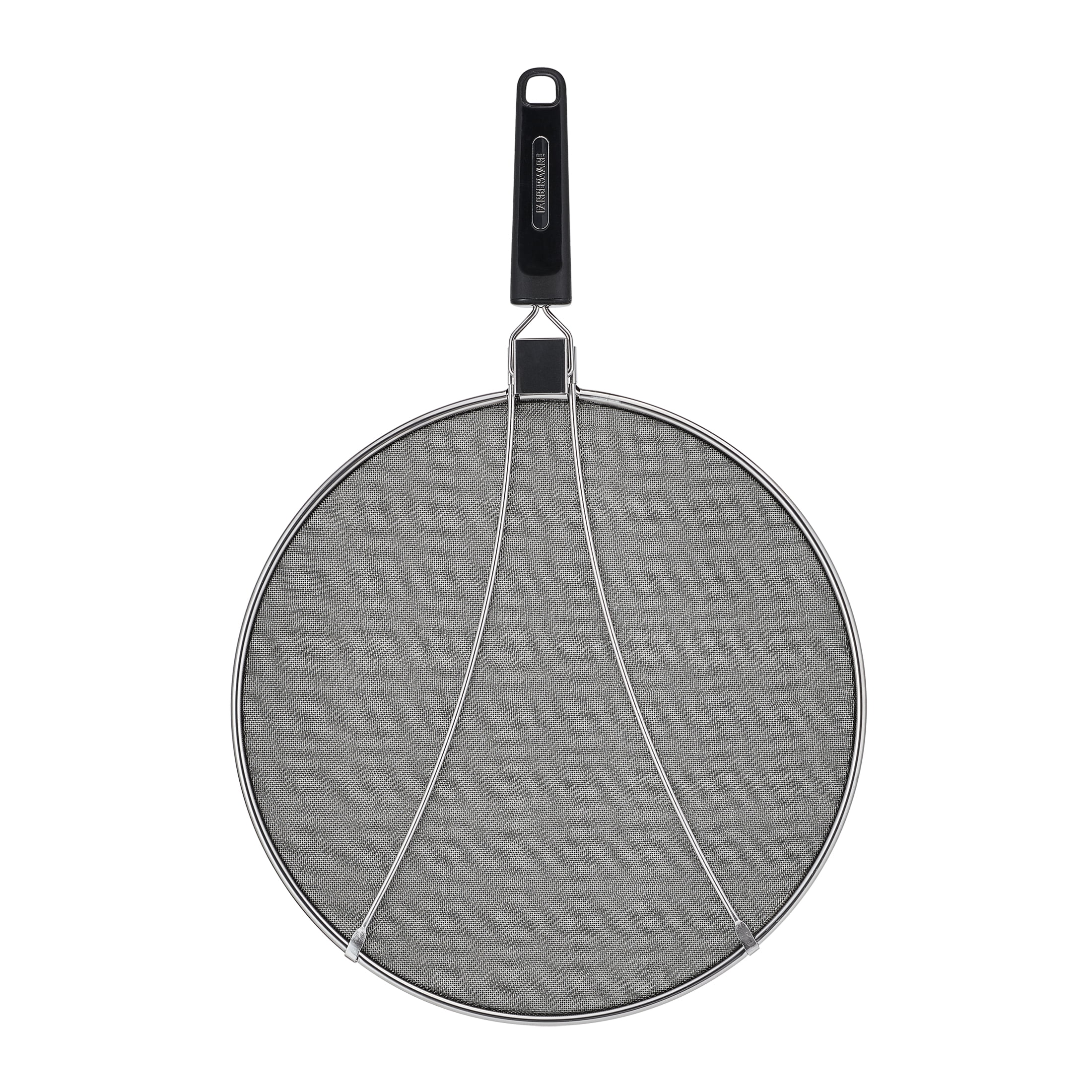 Farberware Professional 11-inch Stainless Steel Splatter Screen with Foldable Handle