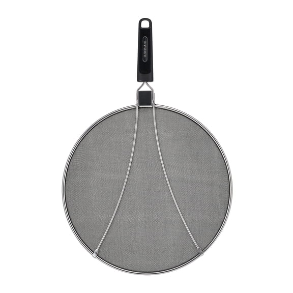 Farberware Professional 11-Inch Stainless Steel Splatter Screen with Foldable Handle
