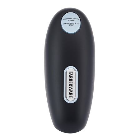 Farberware Soft Grips Hands-Free Battery-Operated Can Opener in Black