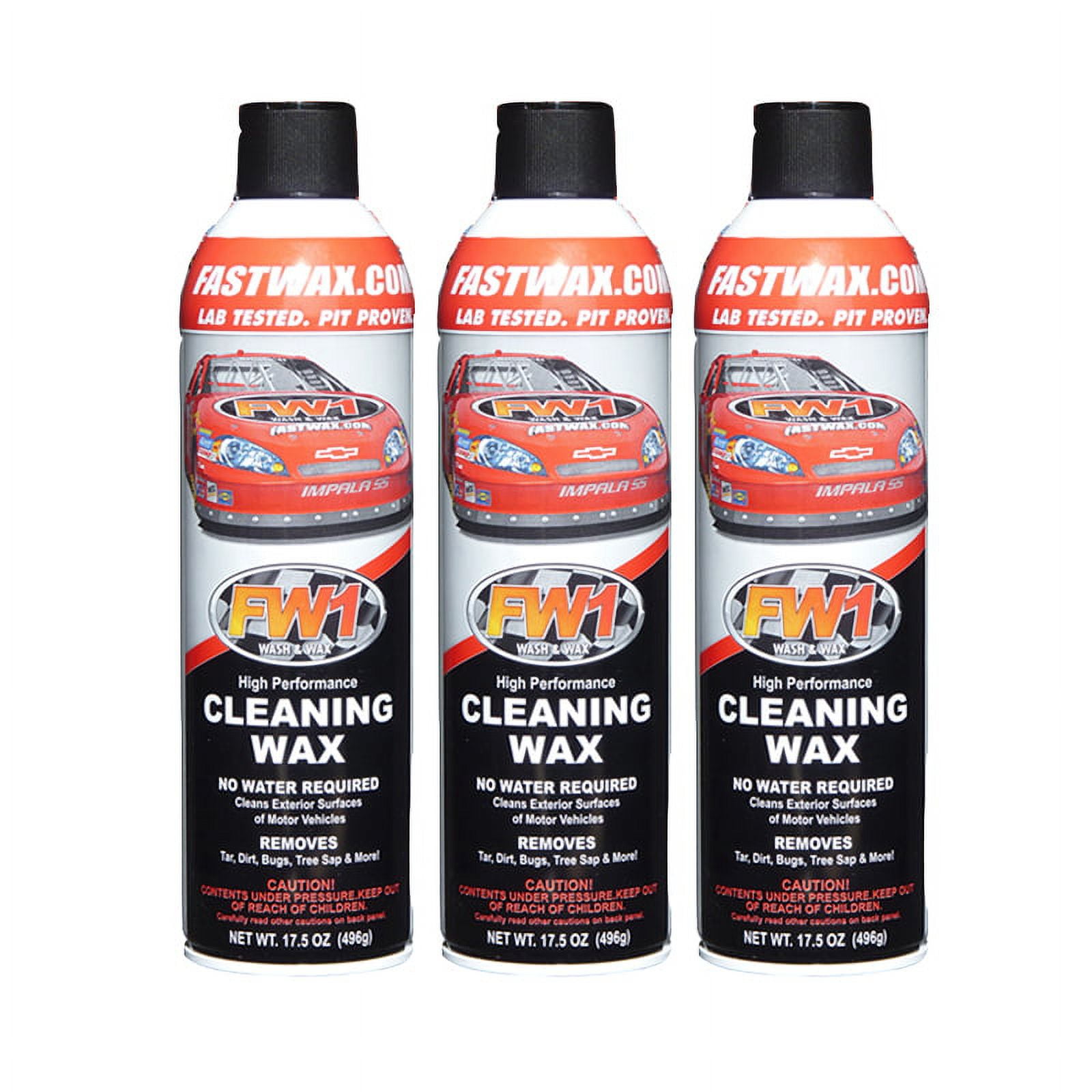 12 Pack Case FW1 Wash & Wax (Special Internet Price) [Case 12 cans FW1] -  $199.88 : FW1 Racing Formula, HIGH PERFORMANCE CLEANING WAX IN AN AEROSOL  CAN