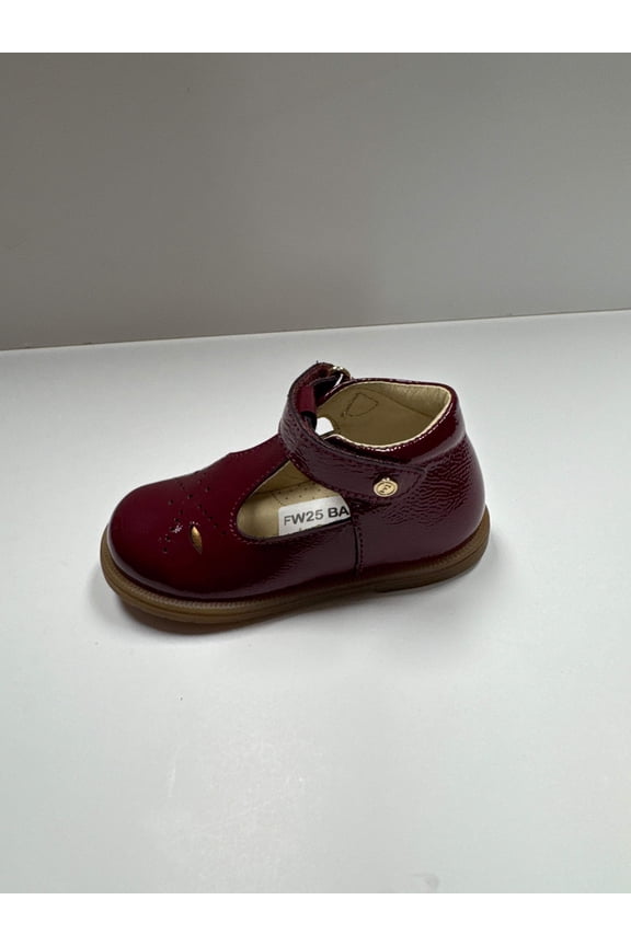 FW25 Falcotto Maluku Patent Leather T-Strap Buckle Bootie