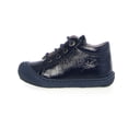 thumbnail image 1 of FW25 Naturino Baby Cocoon Blue Lace First Walking Shoe, 1 of 5