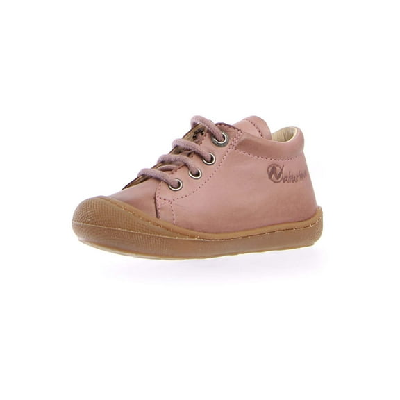 FW25 Naturino Mini Cocoon Laces Rose with Honey Sole