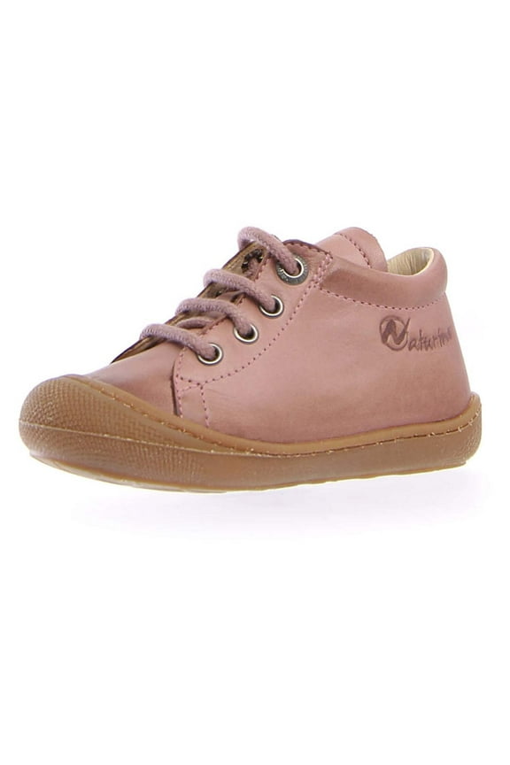 FW25 Naturino Mini Cocoon Laces Rose with Honey Sole
