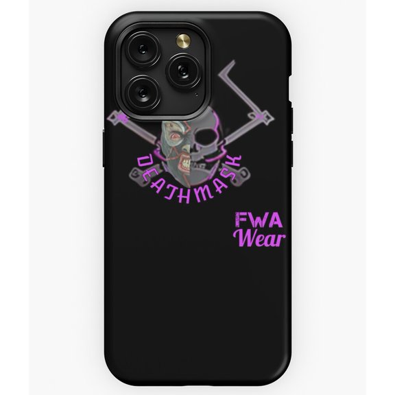 FWA Passing Mask British Wrestling Promotion Logo A1282 Phone Case for iPhone 11 to 17 Pro Max