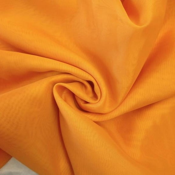 FWD 118" 100% Polyester Apparel Fabric By the Yard, Orange